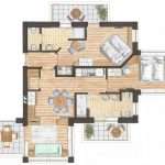 3-pokojowy 70 m2 Relax - plan