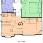 Apartament numer 1 - plan