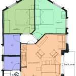 Apartament numer 7 - plan