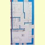 Apartament numer B - plan