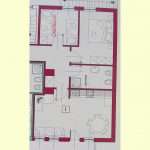 Apartament numer I - plan