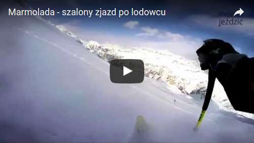 Marmolada – szalony zjazd po lodowcu