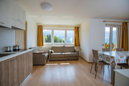 Residence des Alpes - Apartament 2 sypialnie i balkonem, O podwyższonym standardzie apartament 3 pokoje