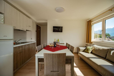 Residence des Alpes - Apartament 2 sypialnie i balkonem, O podwyższonym standardzie apartament 3 pokoje