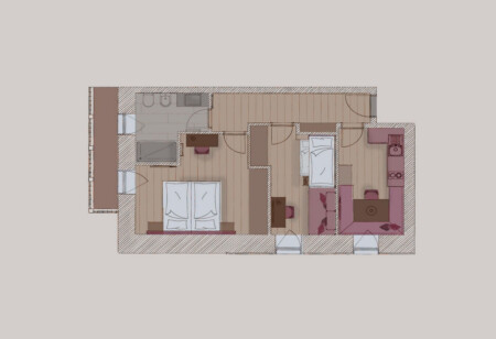 Apartsuite 3-pokojwy 5-osobowy